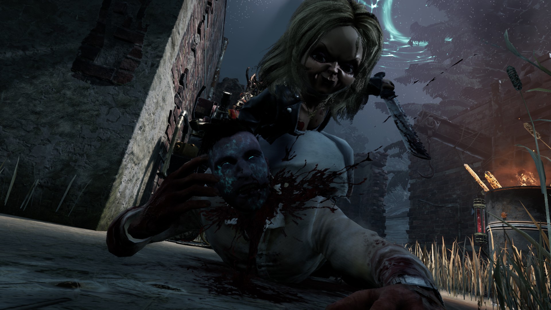 A screenshot of David King getting moried by Tiffany